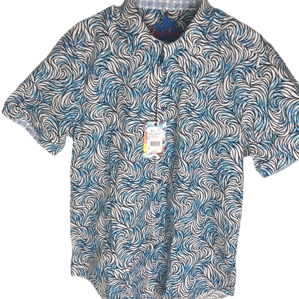 Robert Graham Gleeson Floral Button Up Shirt Men’s Size M